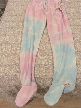 Feejays Sweatpants | Built In Slippers | XS | Cozy | Lounge | Winter | Dorm